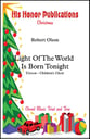Light Of The World Is Born Tonight Unison choral sheet music cover